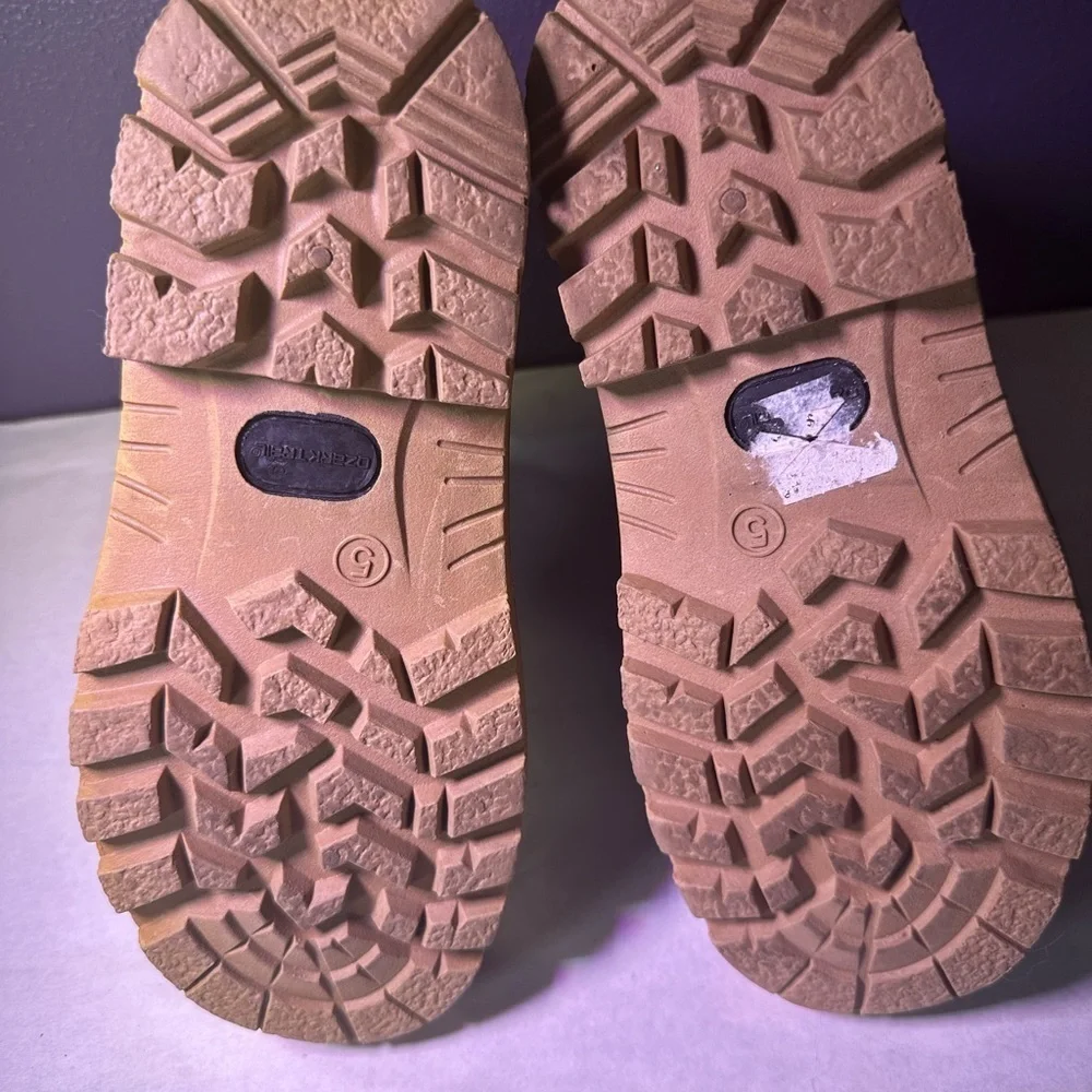 Ozark Trail Kids' Brown and Black Outdoor Boots